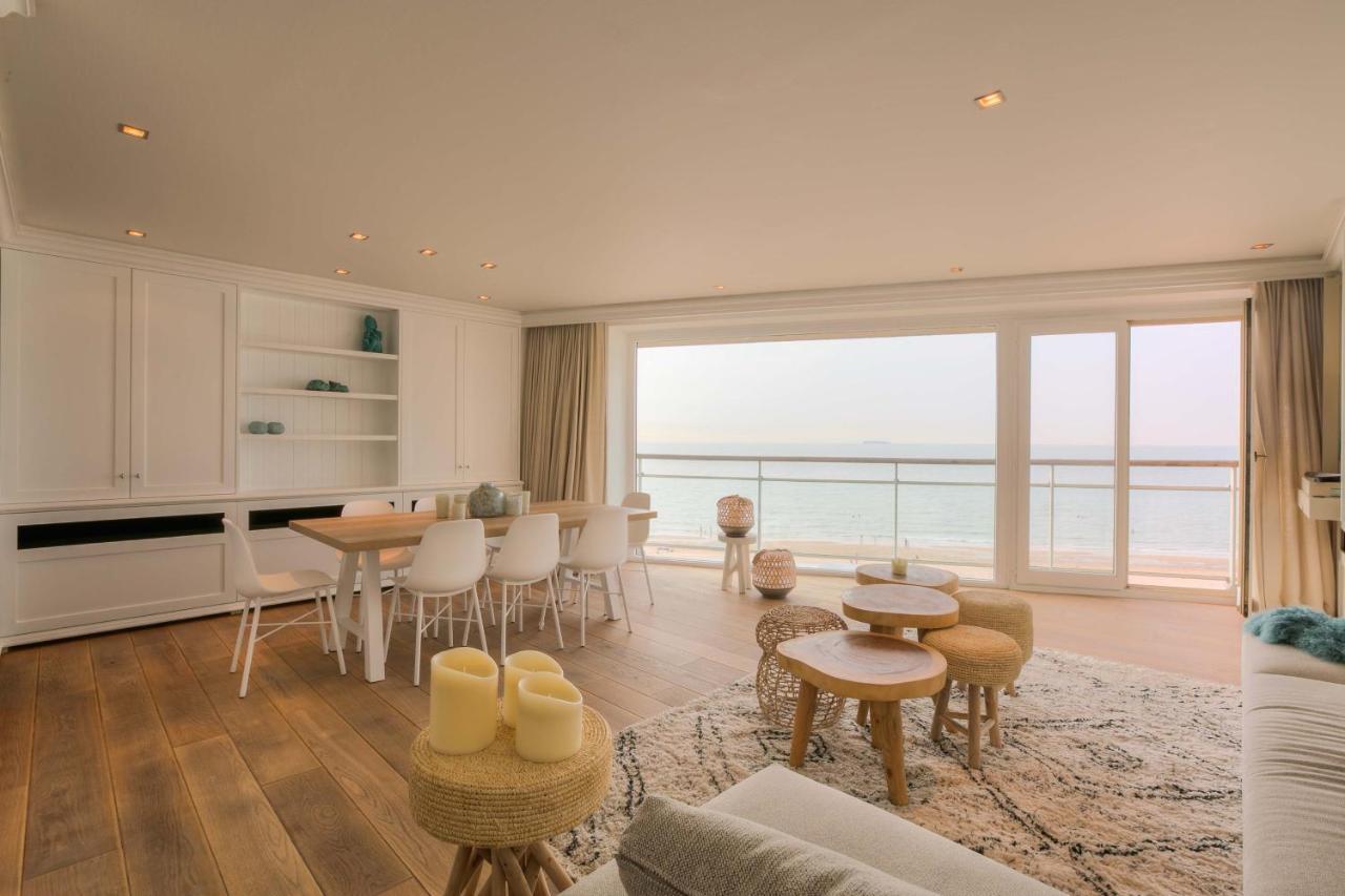 Appartementen Op De Zeedijk In Knokke Op De 3E En 4E Verdieping Van Logie Marie エクステリア 写真